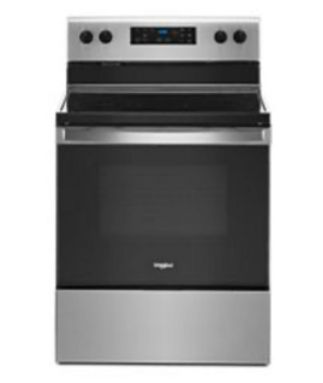 *Whirlpool -5.3 cubic foot electric range with Frozen Bake Technology